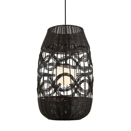 Lampa wisząca ARONA BLACK 1xG9 fi 400 (ML0355) - Milagro