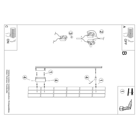 Kinkiet LAGOM 120 beżowy LED 3000K (TH.459) - Thoro Lighting