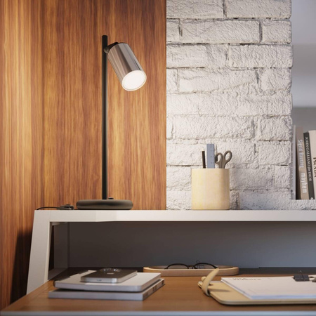 Kinkiet WINX czarny/chrom (SL.1366) - Sollux Lighting