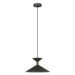Lampa wisząca Quelto grafitowa (PND-84432-1-GR) - Italux