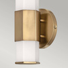 Kinkiet LED Facet - Stary mosiądz (QN-FACET-LED1-HB-BATH) - Quintiesse