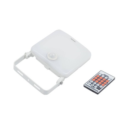 Naświetlacz LED Strongbeam 30W IP65 z czujnikiem ruchu i zmierzchu PIR barwa naturalna (BLAUPUNKT-NLS30NW)