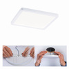 Plafoniera VariFit AREO LED 13W 1200lm 4000K 175x175mm IP44 230V biały matowy / tworzywo sztuczne (PL93042) - PAULMANN