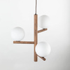 Lampa wisząca ESTERA WOOD ORZECH 3 PŁ (10271) - TK Lighting