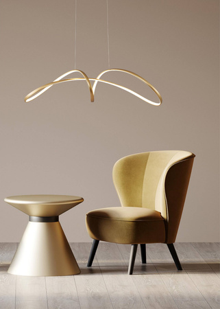Lampa wisząca FERMI złota (20026P-GD) - Zuma Line