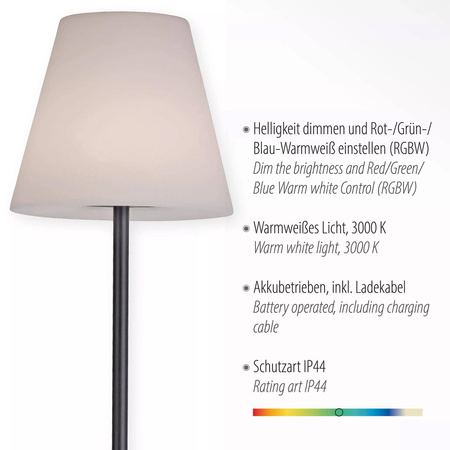 LAMPA PODŁOGOWA HOLLY (19826-18) - Paul Neuhaus