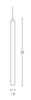 PENDANT LED BLACK (17009 Zambelis) - Zambelis