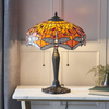 Lampa Stołowa Dragonfly flame (64093) Tiffany