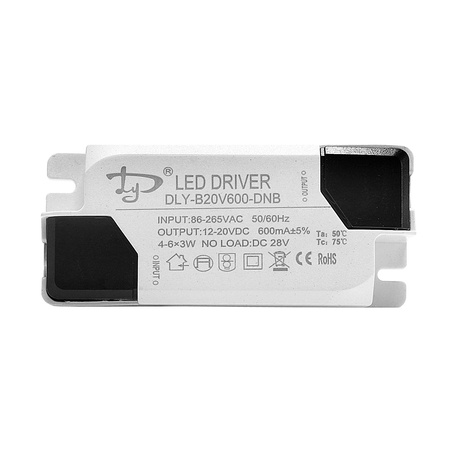 Lampa liniowa Led podtynkowa 10W 3000K biała JDL-5T - DomenoLED