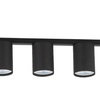 Lampa sufitowa LOGAN czarna 4 PŁ (4566) - TK Lighting