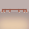 Plafon RING 6L ochra czerwona (SL.1511) - Sollux Lighting