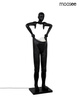 MOOSEE lampa podłogowa HUMAN HOUDINI      czarna (MSE1501100511) - Moosee