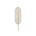 ROKKE STONE beżowa lampa ścienna / kinkiet z ozdobnym detalem (RKS22020) - Ummo
