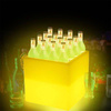 Lampa ogrodowa donica FLOWER CUBE LED RGBW 16 kolorów 40 cm (ES-FL008) - Step into Design