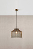 Lampa wisząca CAPANNA Pendant 1L Antique Brass (108667) Markslojd