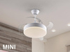 Vento wentylator z oświetleniem LED (169228) - Schuller