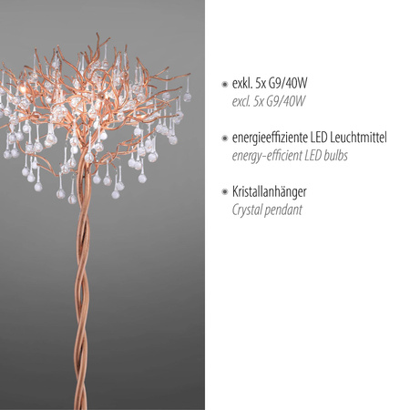 Lampa podłogowa ICICLE (232-11) - Paul Neuhaus