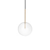 Lampa wisząca EQUINOXE średnica 20 Mosiądz (EQUINOXE_SP1_D20_OTTONE) - Ideal Lux