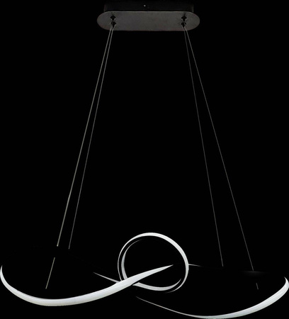 Lampa wisząca Marco Black LED (ML8116) - Milagro