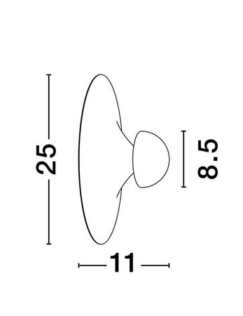 Kinkiet wewnętrzny BAILA (LE44538) - Luces Exclusivas