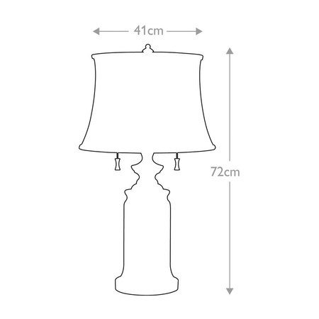 Lampa stołowa Stateroom (FE-STATEROOM-TL-AN) - Elstead Lighting