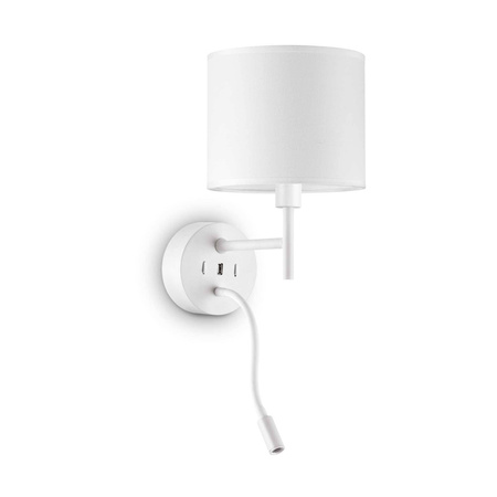 Stelaż do kinkietu  SET UP Biały (SET_UP_MAP2_BIANCO) - Ideal Lux