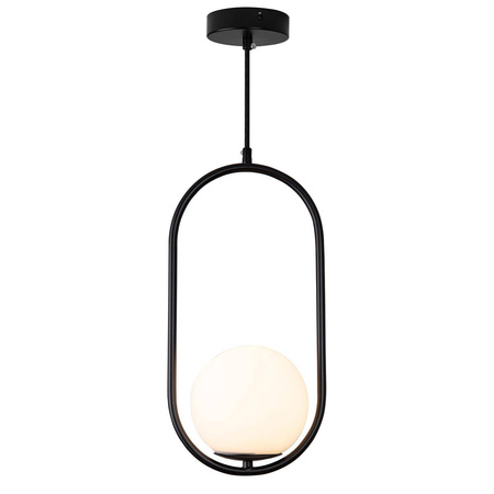 Lampa wisząca COSTA SOLO czarna 40 cm (DP0001A-400 black) - Step into Design