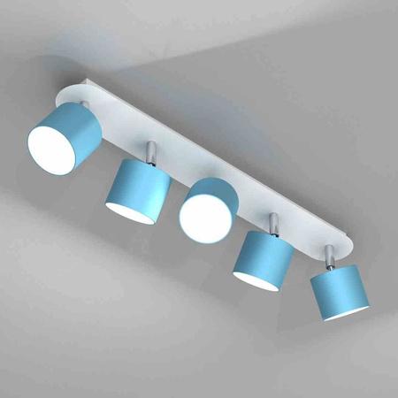 Lampa sufitowa DIXIE BLUE 5xGX53 (MLP7608) - Milagro