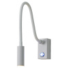 Biały kinkiet do czytania Adjusta (WL0117-WH) - Yaskr