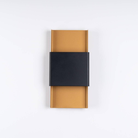 Kinkiet DURLIN złoty/czarny (SL.1354) - Sollux Lighting