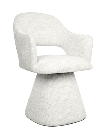 MaMaison krzesło obrotowe VERONA białe (MM1501100297) - MaMaison