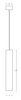 PENDANT LAMP 1XGU10 WOOD (22214 Zambelis) - Zambelis