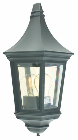 Kinkiet zewnętrzny VENEDIG 261 BLACK E27 LED 9W Norlys