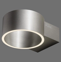 PURE CLIPSE KINKIET ALUMINIUM (8561-95) - Paul Neuhaus