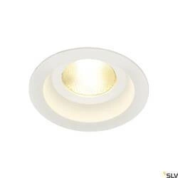 CONTONE, lampa wpuszczana, LED, 2000-3000K, okrągła, biała, nieruchoma, 13W, ze sprężynami piórowymi (161291) - SLV