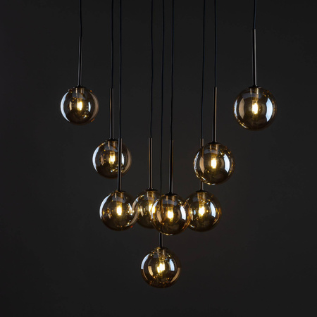 Lampa wisząca ESTERA BROWN 9 PŁ (6149) - TK Lighting