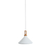 PENDANT 1L ALUMINIUM WHITE (1512-W Zambelis) - Zambelis