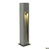 ARROCK STONE, lampa podłogowa outdoor, LED, 3000K, kwadratowa, kamienna szara, D/S/W 12/12/75 cm, maks. 6W (231371) - SLV