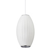 Lampa wisząca SILK BARREL biała 60 cm (ST-2335-30) - Step into Design