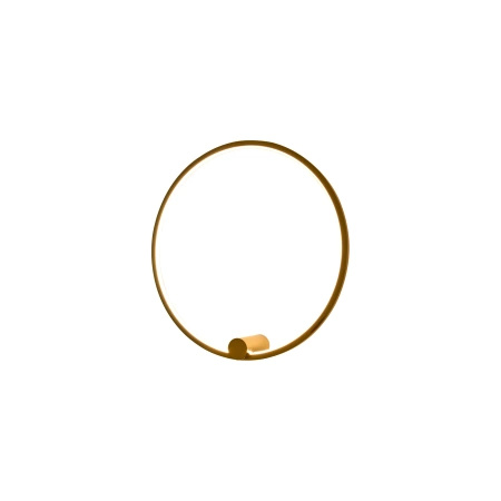 Kinkiet Ringa M LED złoty (WL0116-M-GD) - Yaskr