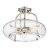 Lampa sufitowa Trilogy (QZ-TRILOGY-SFM-BN) - Elstead Lighting