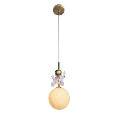 Lampa wisząca do pokoju dziecka Astronauta (ML1721) - Milagro