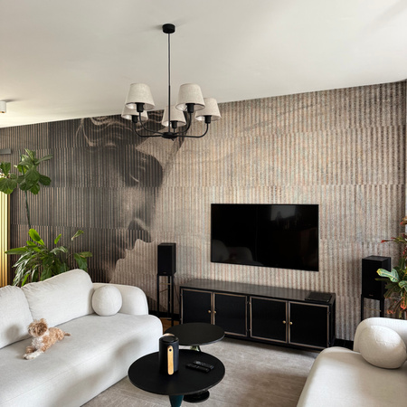 Żyrandol CHICAGO LINEN 5 PŁ (3989) - TK Lighting