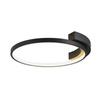 CEILING LIGHT 25W 3000K ALUMINUM&SILICON -DIMMABLE SANDY BLACK BODY (2074 Zambelis) - Zambelis