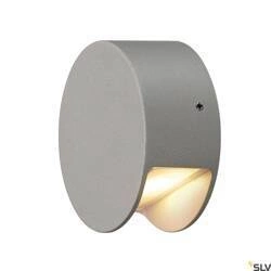 PEMA, oprawa ścienna, LED, 3000 K, IP44, srebrnoszara, 4 W (231012) - SLV