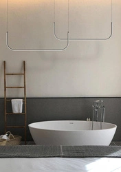 Lampa wisząca MINIMA-1 LED czarna 80 cm (MP0095-L80) - Step into Design