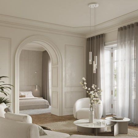 Lampa wisząca LAMI 3L biały (SL.1688) - Sollux Lighting