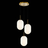Lampa wisząca ALIAS GOLD 3 koło (ML0315) - Milagro