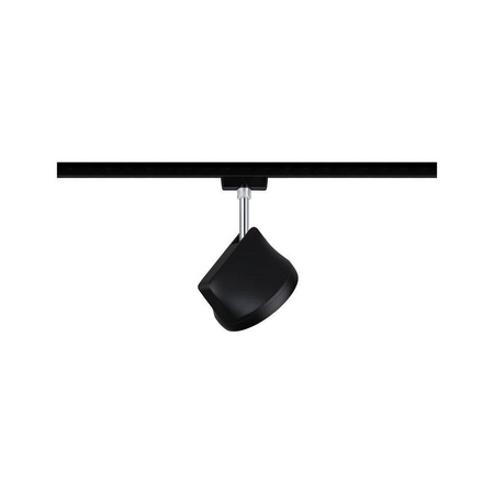 URail System Spot Arena max. 15W Czarny Mat/Chrom 230V Metal ściemniany (PL96924) - PAULMANN