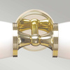 Kinkiet Eliot (BATH-ELIOT2-PB) - Elstead Lighting
